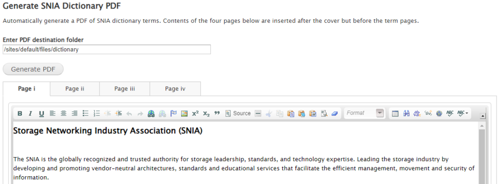 admin_ui SNIA Dictionary