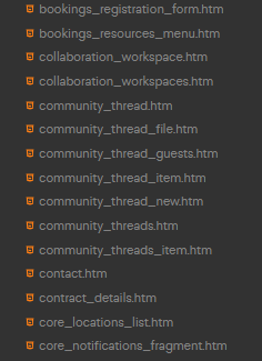templates2 Template files